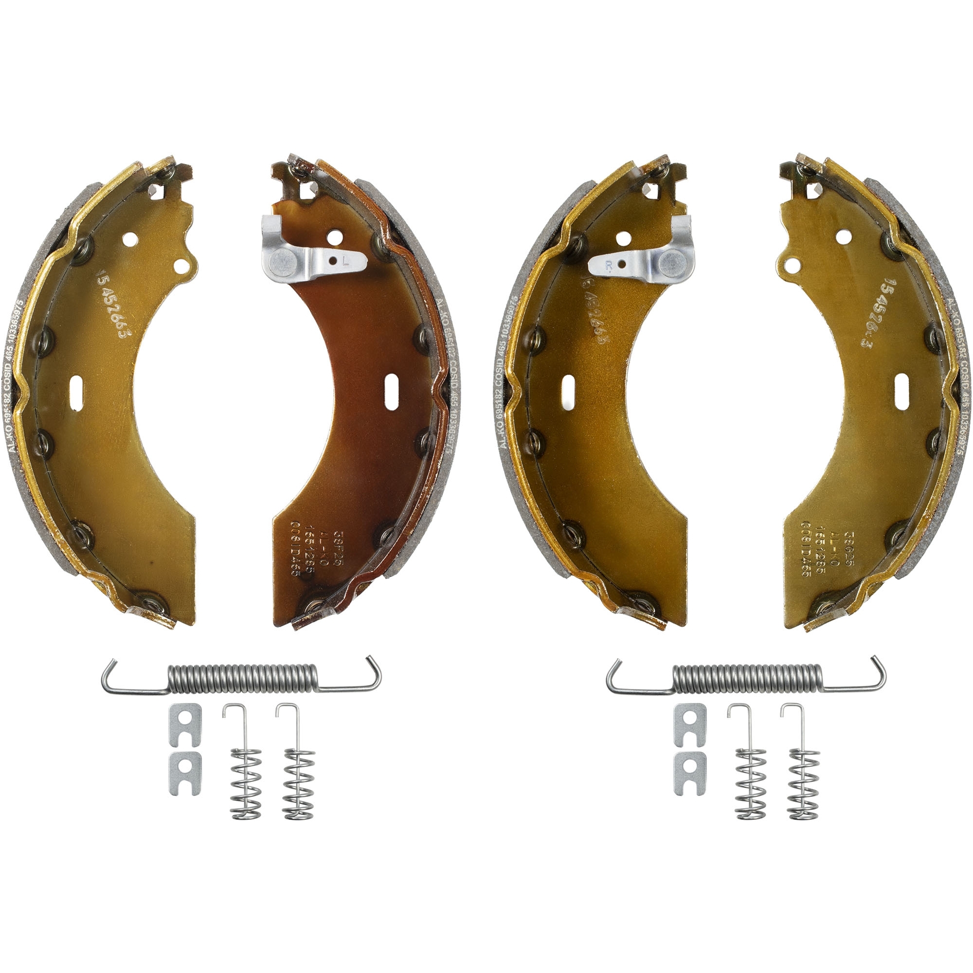 Bremsbackensatz AL-KO, 2361 AAA, 230 x 60, inkl. Federnsatz