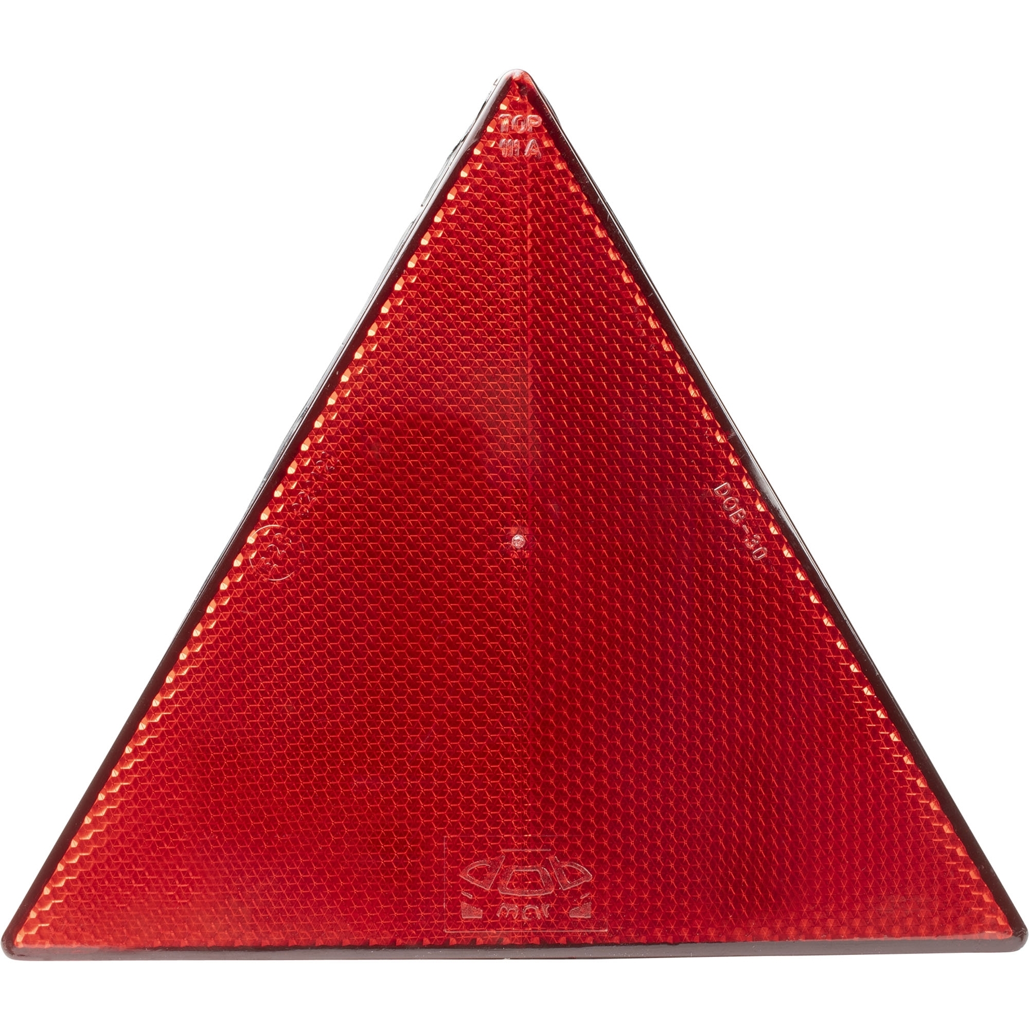 Dreieckrückstrahler, rot, zum Kleben