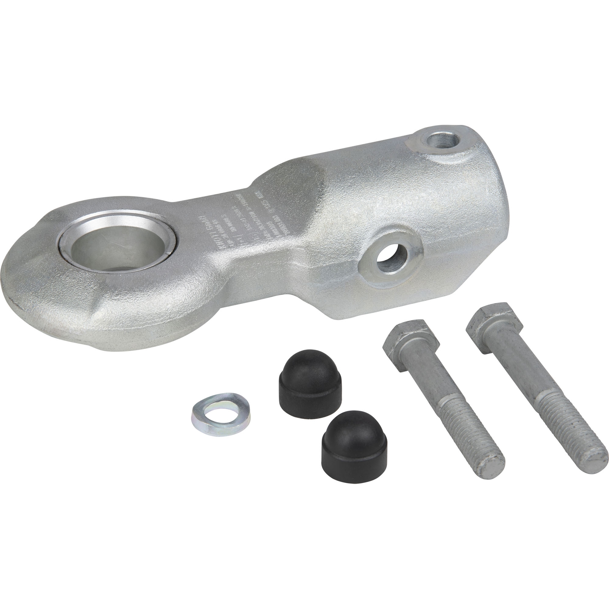 DIN Zugöse, Knott, Zugrohr 50 mm, kreuzverschraubt
