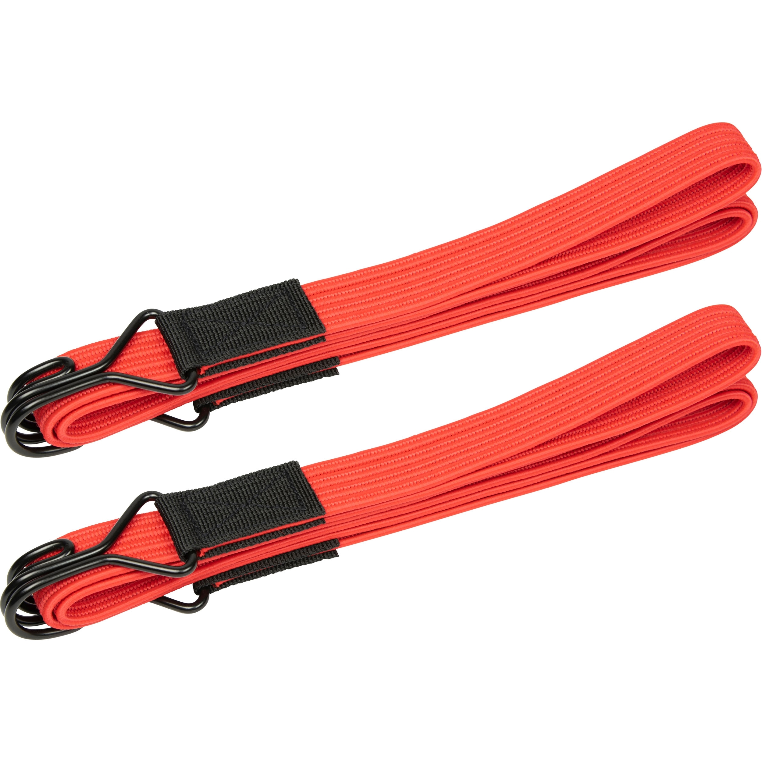 2 x flache Spannbänder/Doppelhaken, 800 mm, Breite 22 mm