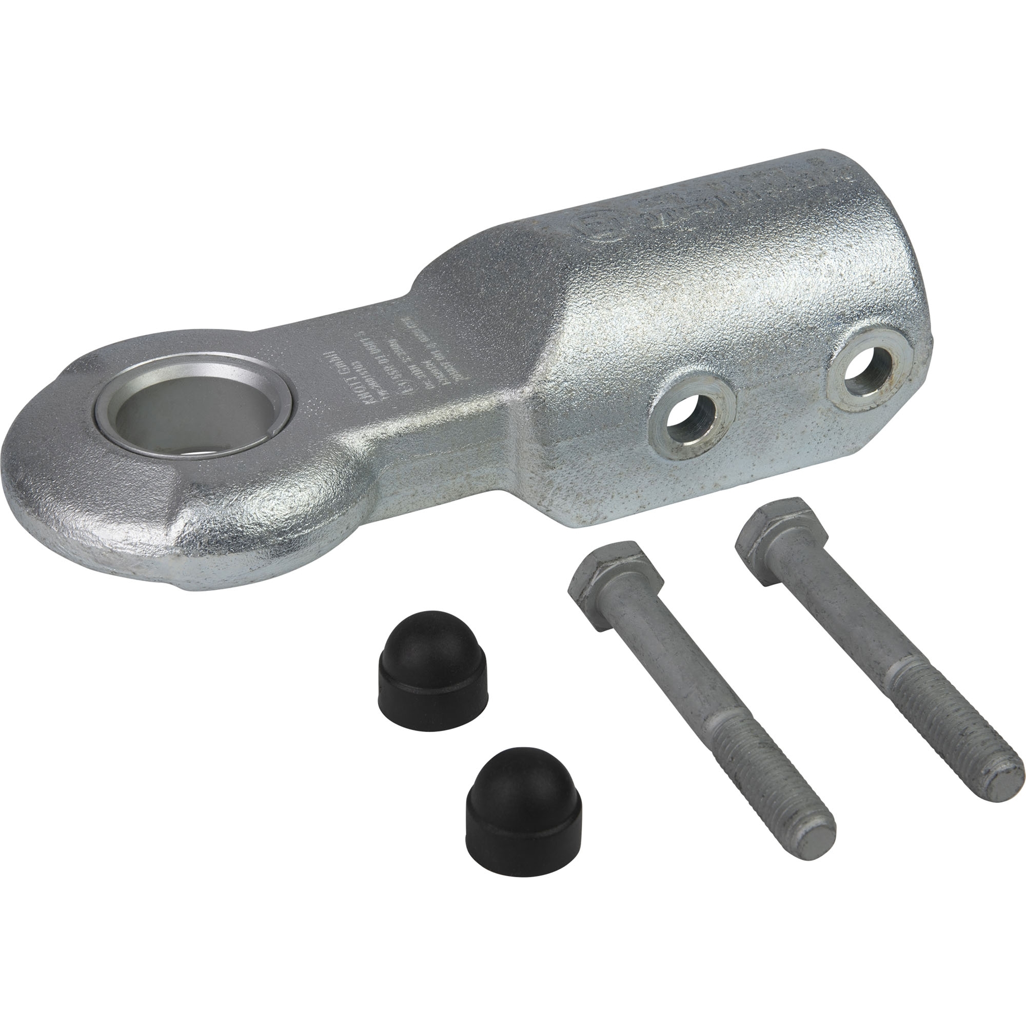 DIN Zugöse, Knott, Zugrohr 60 mm, waagrechtverschr