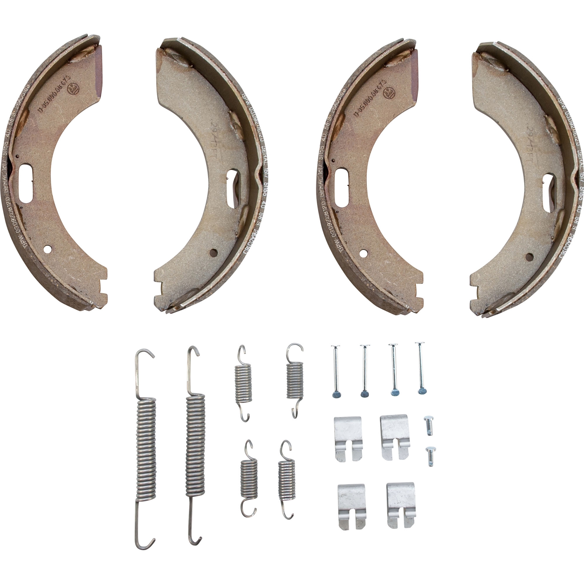 Bremsbackensatz BPW, 230 x 40, inkl. Federnsatz