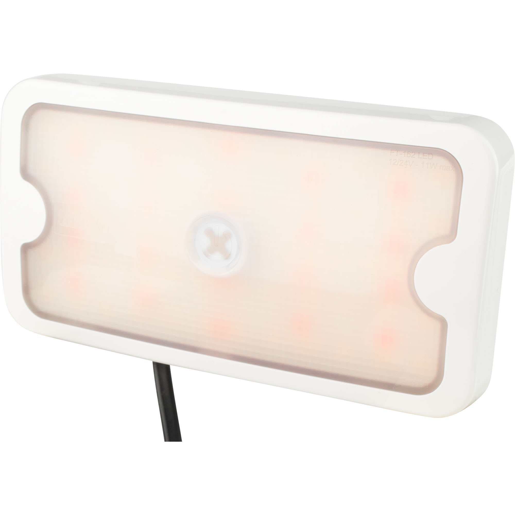 Innenleuchte LED, eckig, 4-stufig, mit Touch-Schalter, 12 - 36 V, 11 W