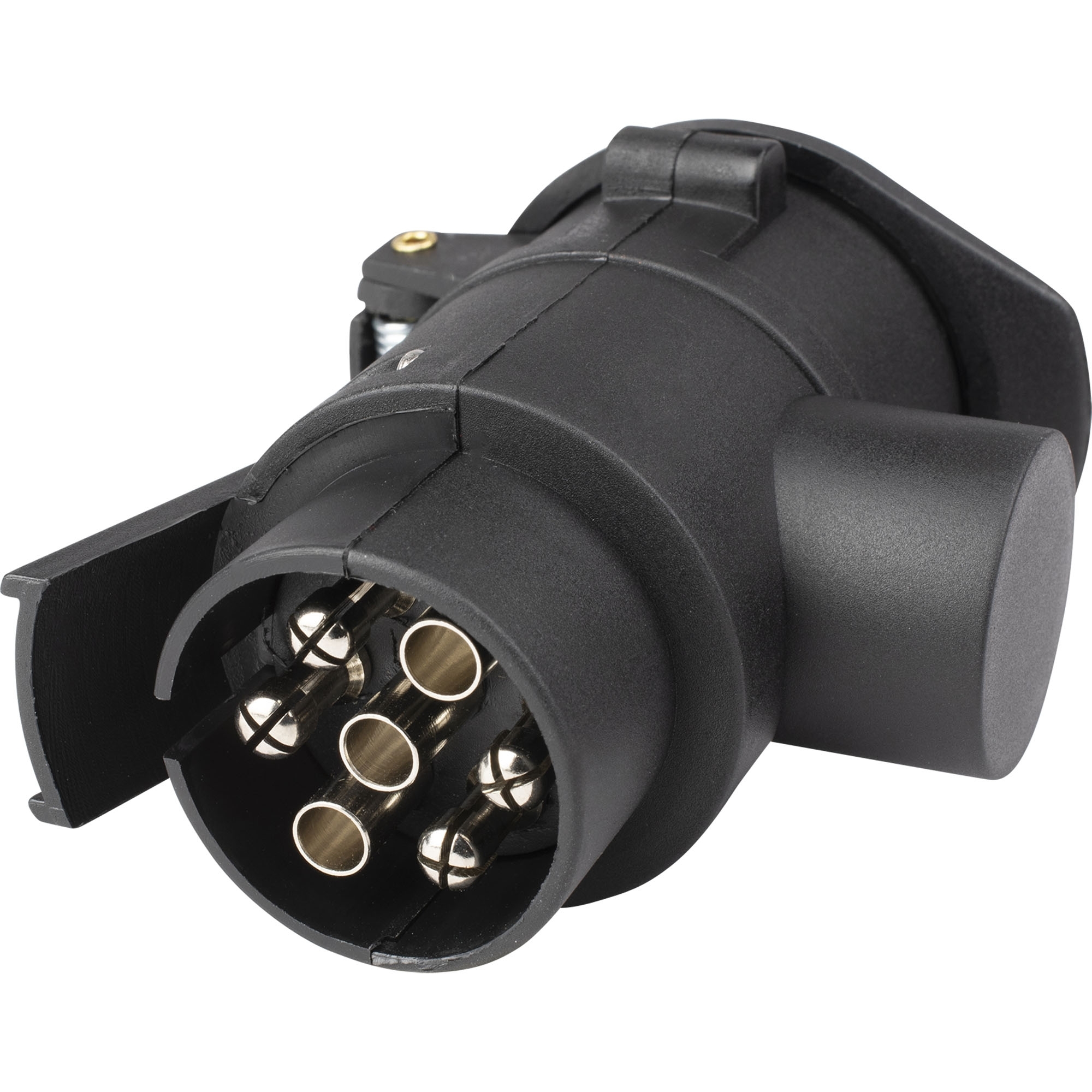 Kurzadapter, 7- auf 13-Pol, Länge 75 mm, Deckel