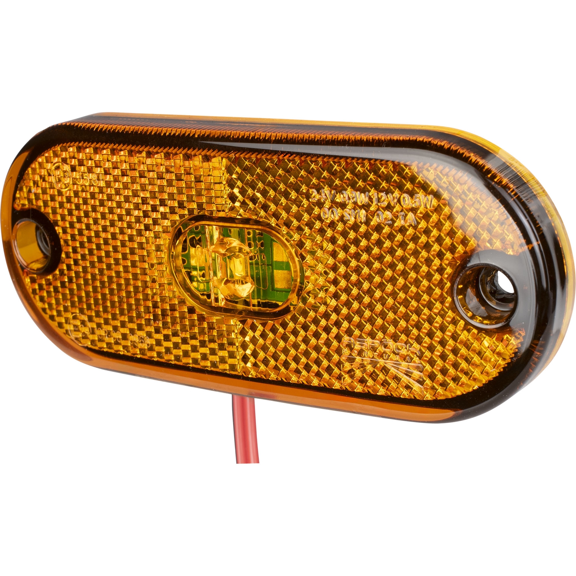 Seitenmarkierungsleuchte LED Flatpoint 3, gelb