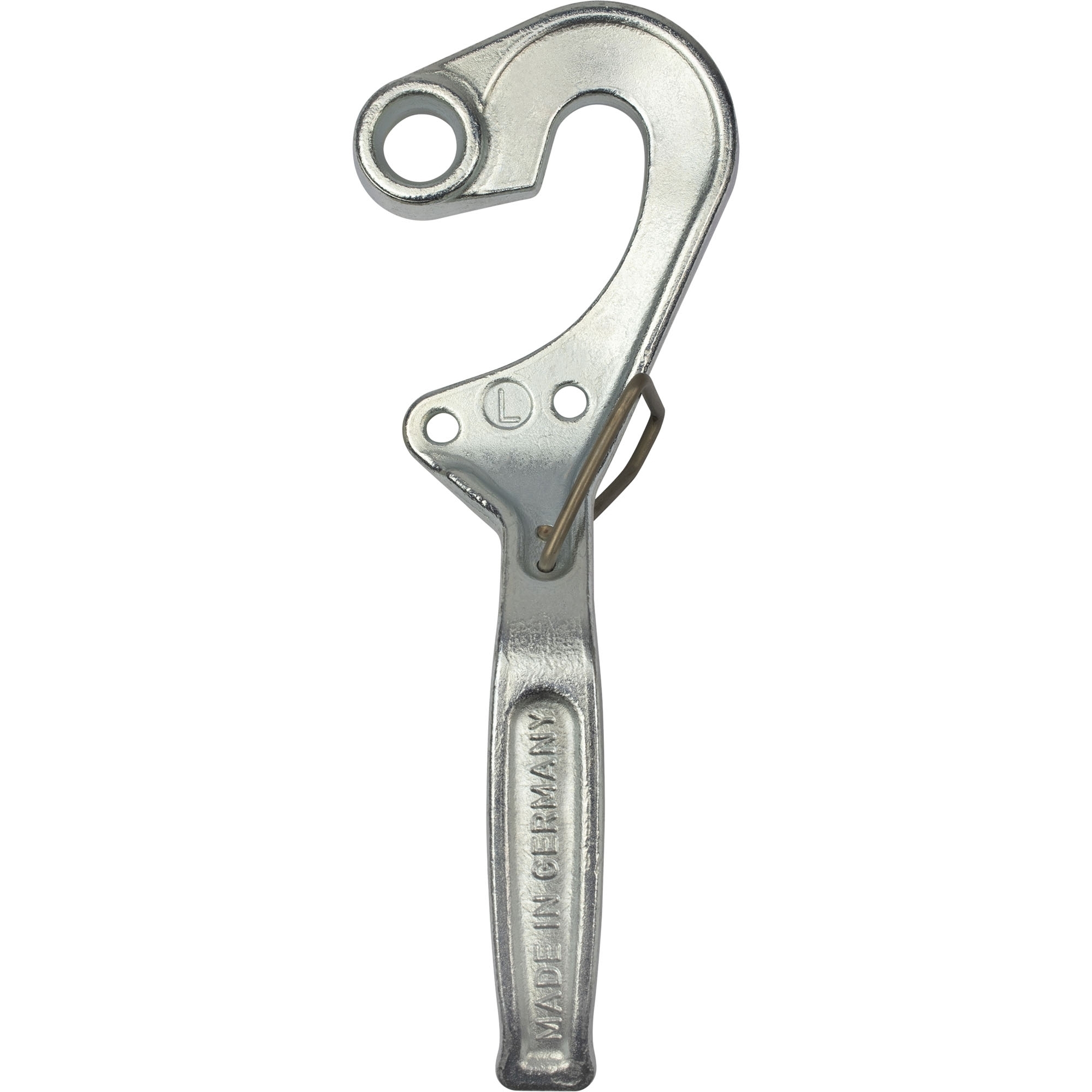 Pendelverschluss, lose, links, mit Federsicherung