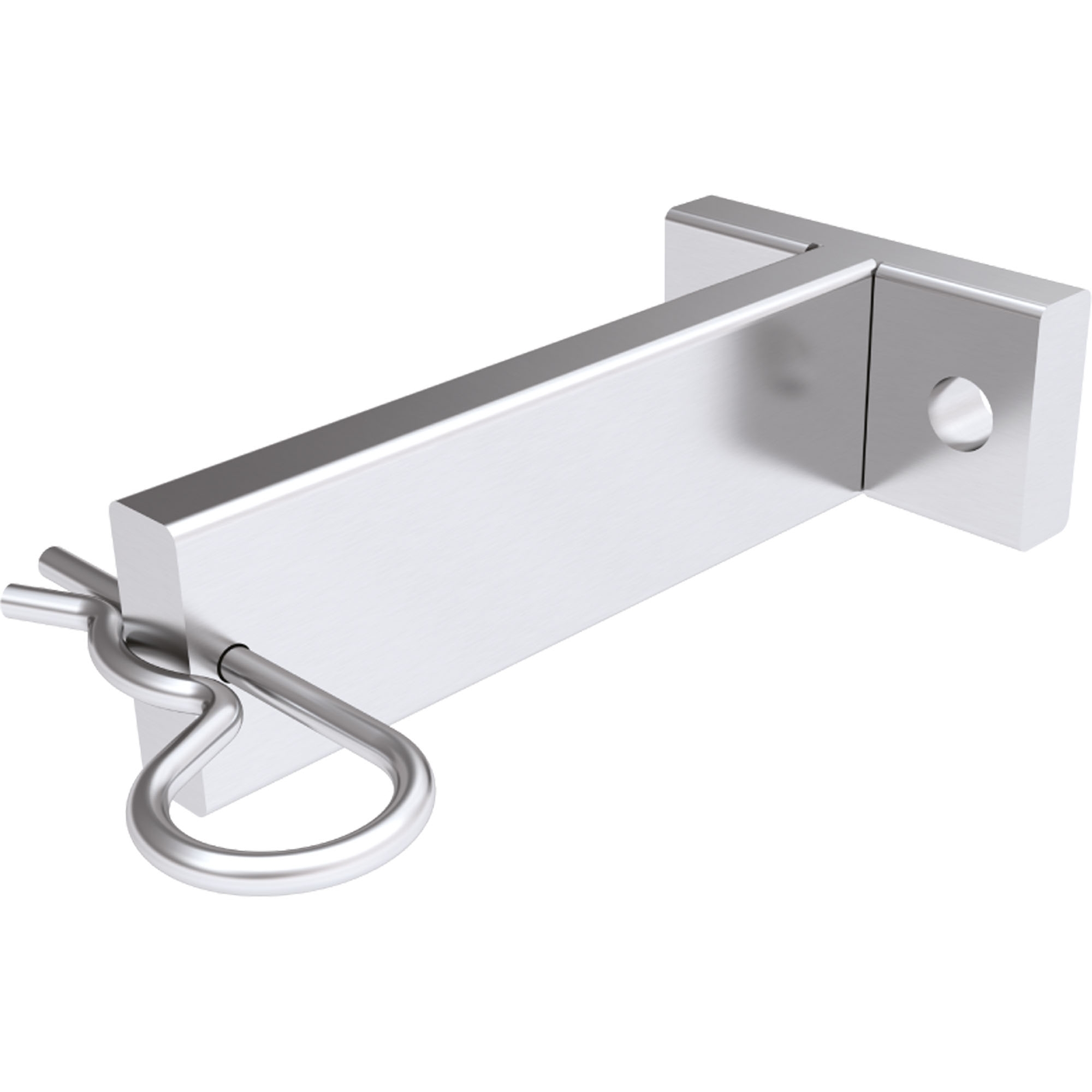 Doppelhalter für Unterlegkeil 010100126, Aluminium