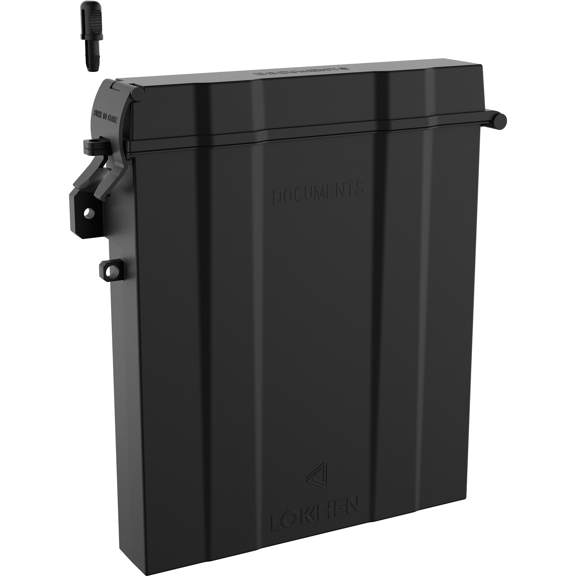 Dokumentenbehälter, L318x B67 x H367 mm, abschließbar