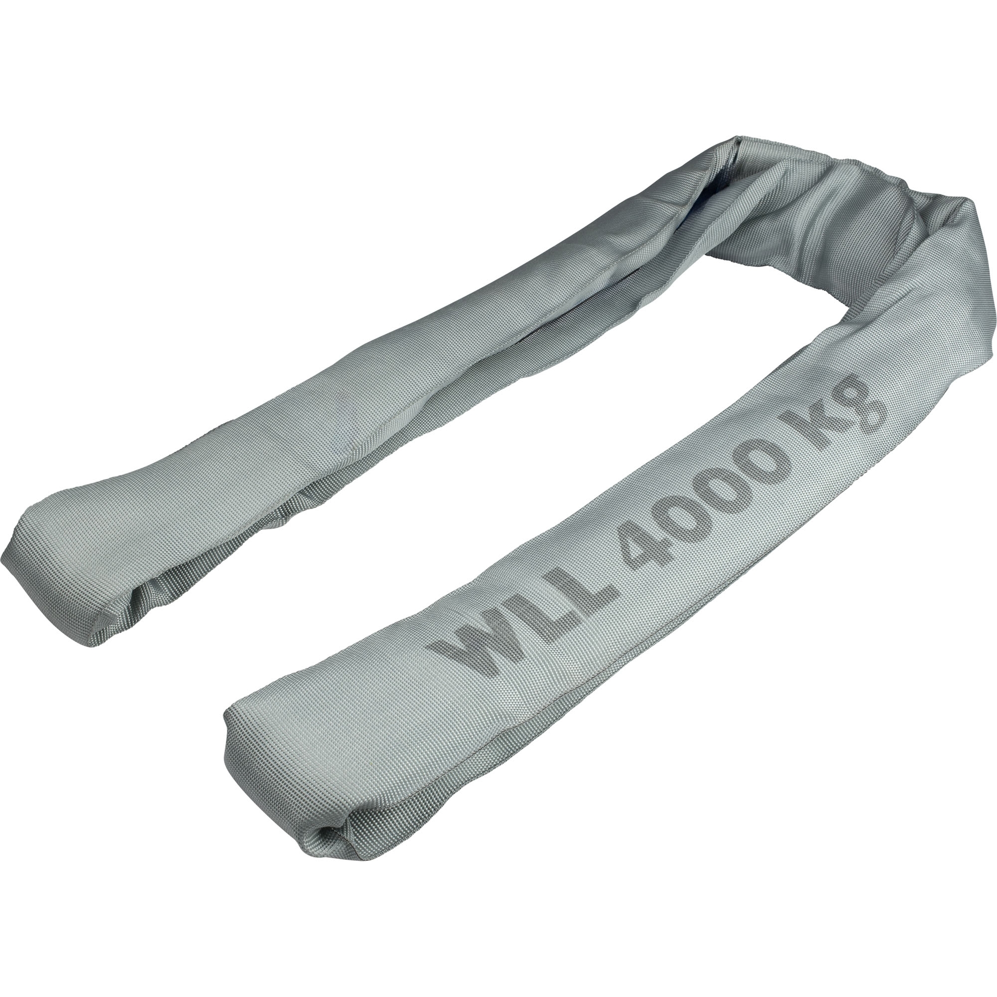 Rundschlinge 4000 kg, L 1000 mm, U 2000 mm, grau