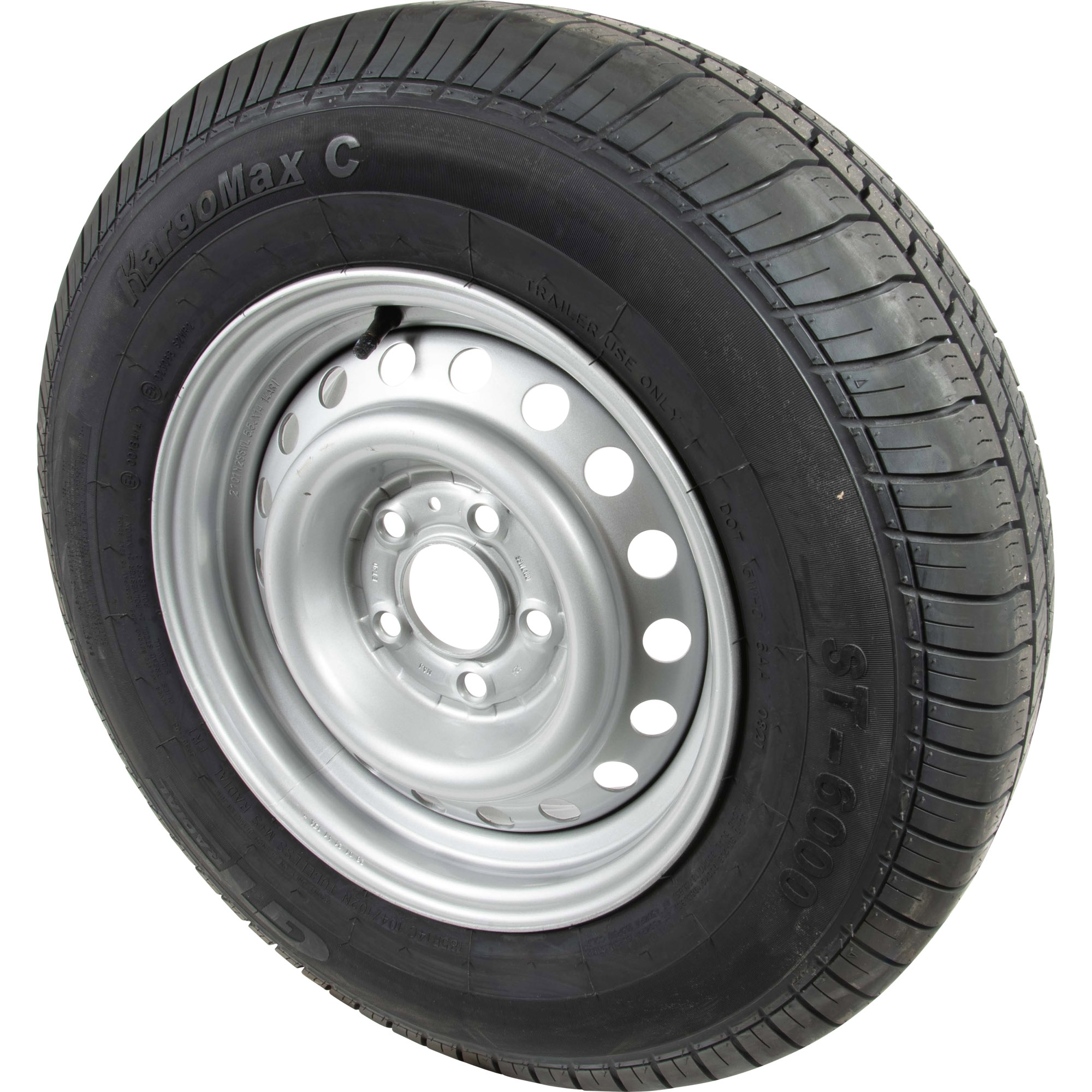 Komplettrad 155R13 RF o. C, Radanschluss: 5/67/112, ET: 30, PR/LI: 91N